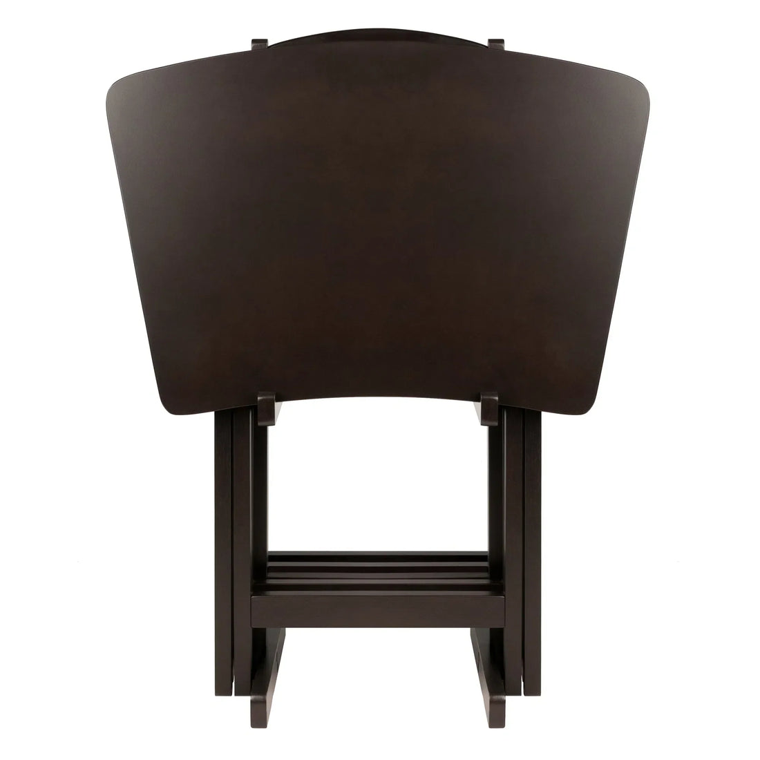 Anila 5-Piece Snack Table Set ‚Äì Coffee Finish