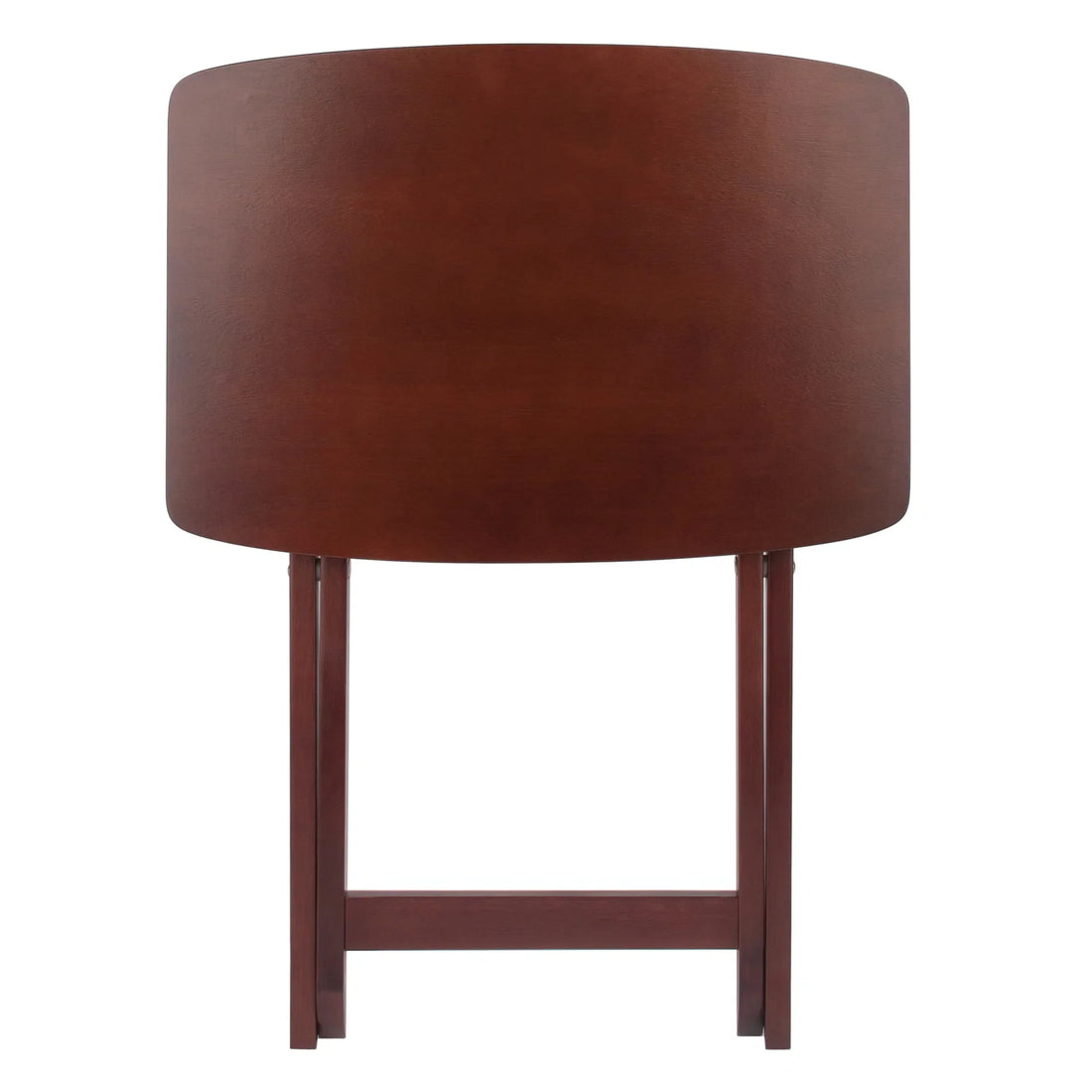 Darlene 2-Piece Snack Table Set ‚Äì Walnut Finish